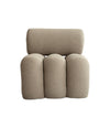 Foku Chair by 101 Copenhagen in Smoked Sand (CPH 904), view 2 – In Dubai by WSPR