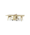 Folding Monochrome Ping Pong Table by RS Barcelona in Green Beige – In Dubai by WSPR