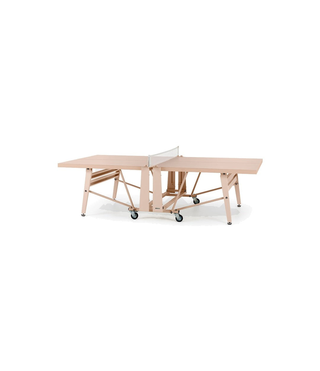 Folding Monochrome Ping Pong Table by RS Barcelona in Peach Rose – In Dubai by WSPR