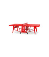 Folding Monochrome Ping Pong Table by RS Barcelona in Traffic red – In Dubai by WSPR