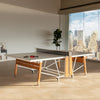 Folding Ping Pong Table by RS Barcelona in White in a styled interior – In Dubai by WSPR