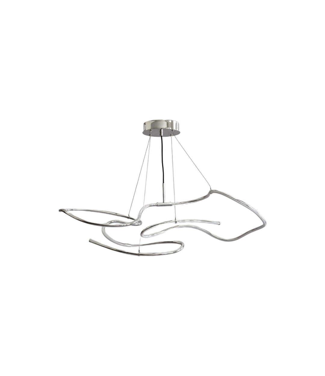 Ghost Chandelier, Mini by 101 Copenhagen in Chrome (5m) – In Dubai by WSPR