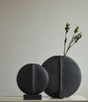 Guggenheim Vase, Mini by 101 Copenhagen in Coffee in a styled interior – In Dubai by WSPR
