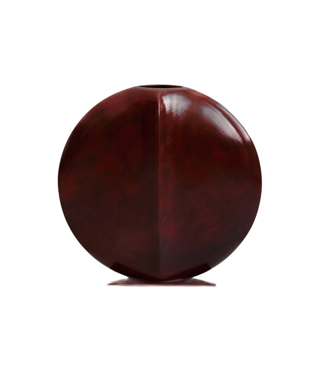 Guggenheim Vase, Mini by 101 Copenhagen in Maroon – In Dubai by WSPR