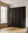 HiHat Knobs, Medio by 101 Copenhagen in Chrome in a styled interior, view 3 – In Dubai by WSPR