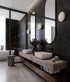 Hikari Wall Lamp, Ø24 by 101 Copenhagen in Opal White in a styled interior – In Dubai by WSPR