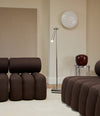 Hikari Wall Lamp, Ø45 by 101 Copenhagen in Opal White in a styled interior, view 2 – In Dubai by WSPR