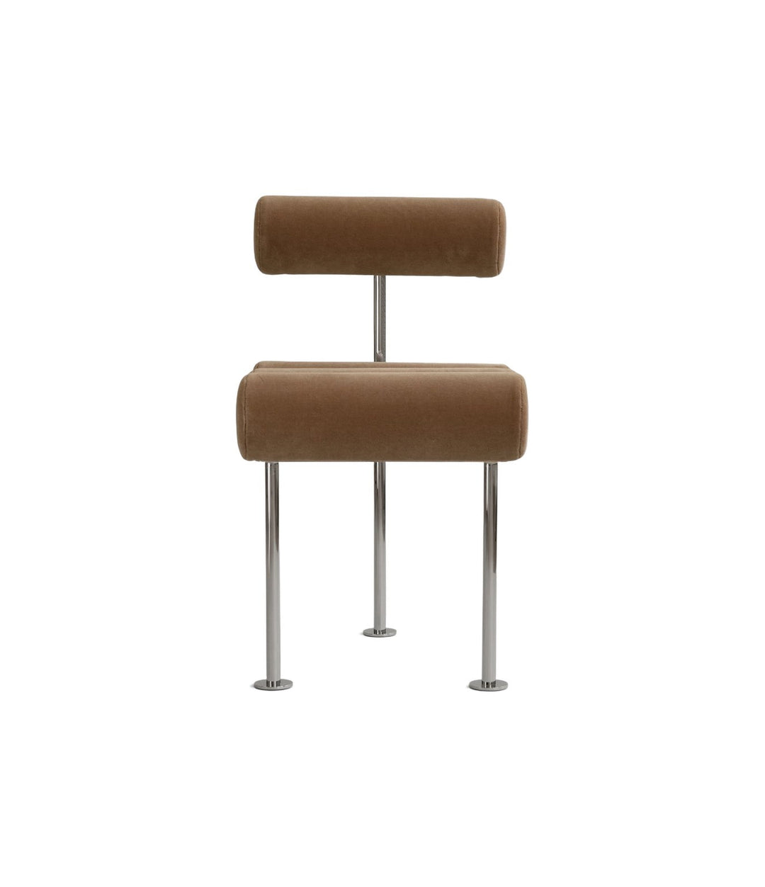 Hiro Dining Chair by 101 Copenhagen in Stainless Steel Frame / Desert – In Dubai by WSPR