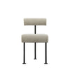 Hiro Dining Chair by 101 Copenhagen in Black Frame / Sand (8047-2) – In Dubai by WSPR