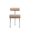 Hiro Dining Chair by 101 Copenhagen in Stainless Steel Frame / Nubuck – In Dubai by WSPR