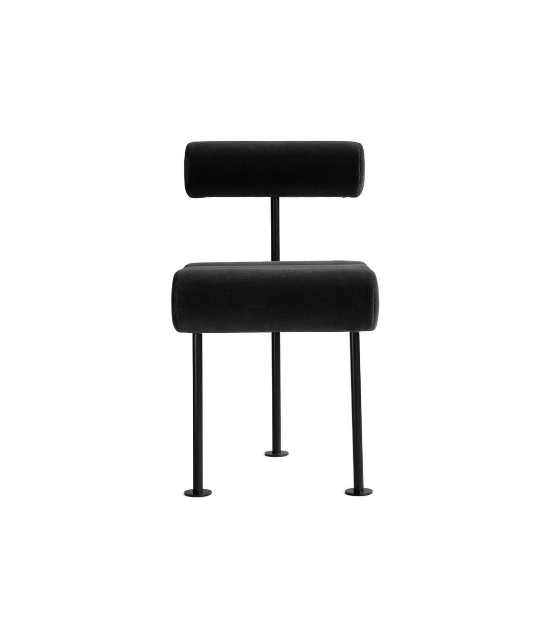 Hiro Dining Chair by 101 Copenhagen in Black Frame / Peat – In Dubai by WSPR
