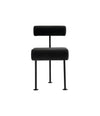 Hiro Dining Chair by 101 Copenhagen in Black Frame / Peat – In Dubai by WSPR