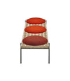 Interchange Bench by Sancal in natural ash with three seats, end view – In Dubai by WSPR