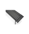 Interchange Bench by Sancal detail of the black lattice – In Dubai by WSPR
