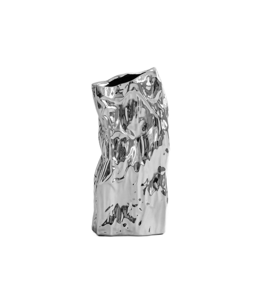 Kami Vase, Medio by 101 Copenhagen in Chrome – In Dubai by WSPR
