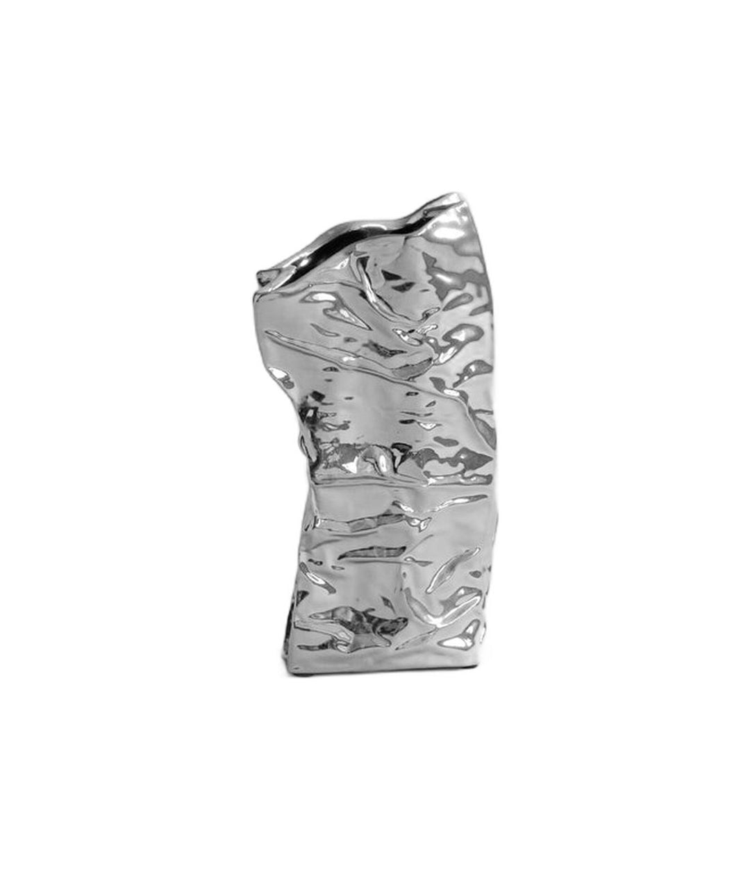Kami Vase, Mini by 101 Copenhagen in Chrome – In Dubai by WSPR