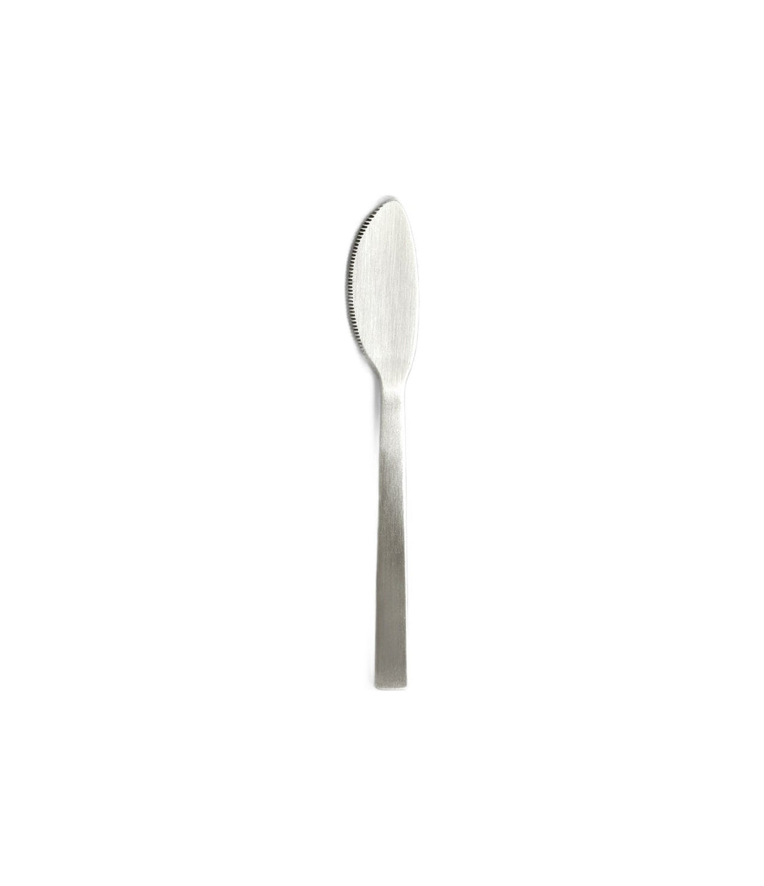 Kogei Butter Knife by 101 Copenhagen in Brushed Steel, view 2 – In Dubai by WSPR