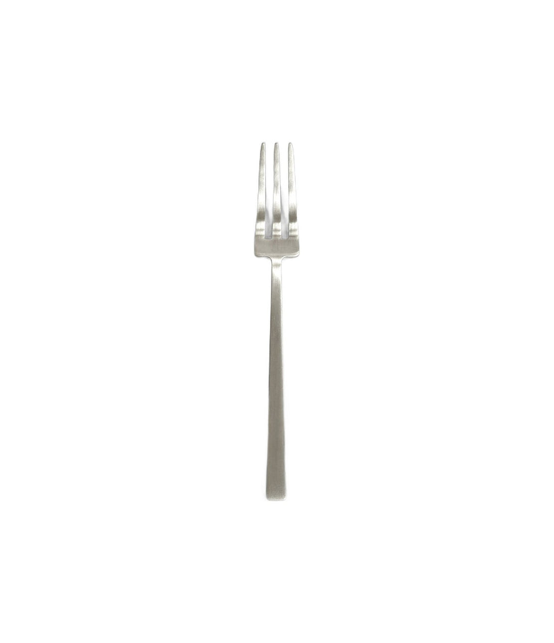 Kogei Dessert Fork by 101 Copenhagen in Brushed Steel, view 2 – In Dubai by WSPR