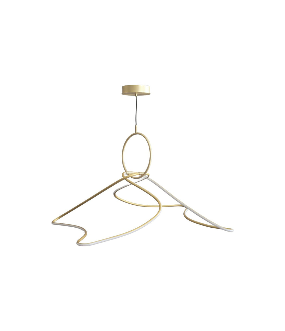 Kumo Chandelier, Big by 101 Copenhagen in Brass, view 2 – In Dubai by WSPR