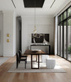 Kumo Chandelier, Mini by 101 Copenhagen in Brass in a styled interior – In Dubai by WSPR