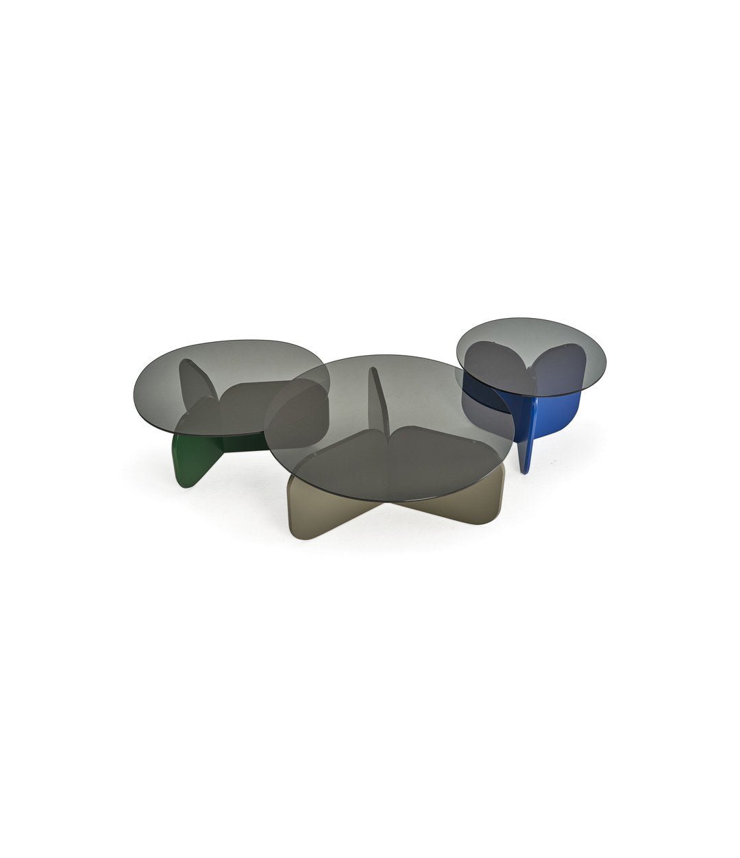 La Isla Coffee Table by Sancal three tables in green, grey and blue – In Dubai by WSPR