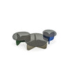 La Isla Coffee Table by Sancal three tables in green, grey and blue – In Dubai by WSPR