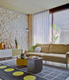 La Isla Coffee Table by Sancal in yellow and grey, wide view – In Dubai by WSPR