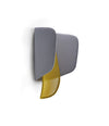 Lapso Acoustic Cabin by Sancal in grey with yellow mesh, side view – In Dubai by WSPR