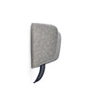 Lapso Acoustic Cabin by Sancal in grey pattern, side view – In Dubai by WSPR