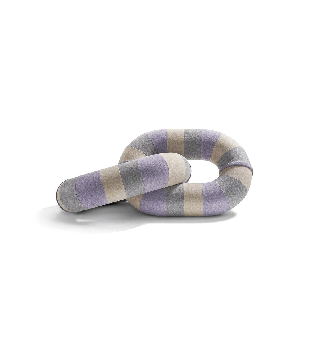 Link Sofa by Sancal striped links in lilac and grey – In Dubai by WSPR