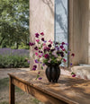 Lotus Vase, Mini by 101 Copenhagen in Coffee in a styled interior – In Dubai by WSPR