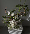 Lotus Vase, Petit by 101 Copenhagen in Birch in a styled interior, view 2 – In Dubai by WSPR