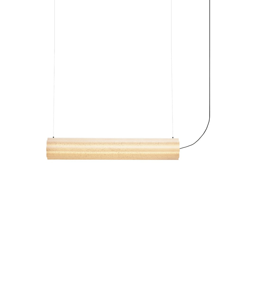 Lucerama pendant by Miniforms in White Moon, lit – In Dubai by WSPR