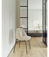 Magnum Chair by Sancal in cream in a hallway – In Dubai by WSPR