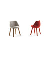 Magnum Chair by Sancal on ash legs in grey and red – In Dubai by WSPR