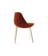 Magnum Chair by Sancal on gold legs in rust – In Dubai by WSPR