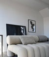 Makura Pillow 11 by 101 Copenhagen in Sand (8047-2) in a styled interior – In Dubai by WSPR