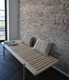 Makura Pillow 11 by 101 Copenhagen in Sandshell (Sheepskin) in a styled interior – In Dubai by WSPR