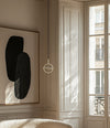 Maru Pendant, Ø20 by 101 Copenhagen in Brass in a styled interior, view 3 – In Dubai by WSPR