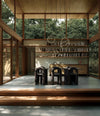 Maru Pendant, Ø40 by 101 Copenhagen in Brass in a styled interior – In Dubai by WSPR