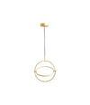 Maru Pendant, Ø40 by 101 Copenhagen in Brass, view 2 – In Dubai by WSPR