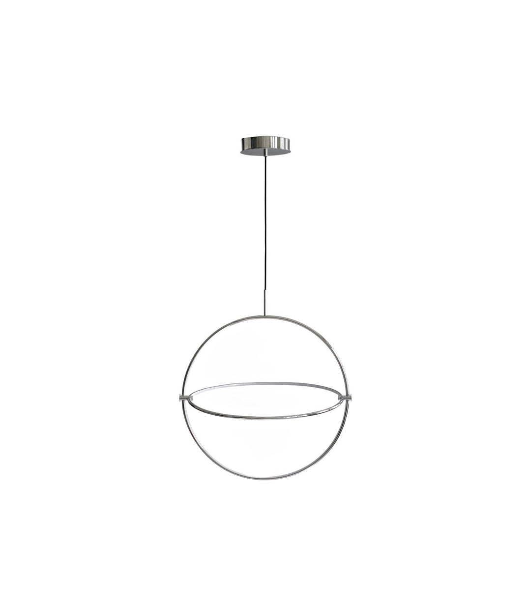 Maru Pendant, Ø60 by 101 Copenhagen in Chrome, view 2 – In Dubai by WSPR