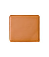 Mauro Seat Cushion by Audo in Madras Cognac leather, front view – In Dubai by WSPR