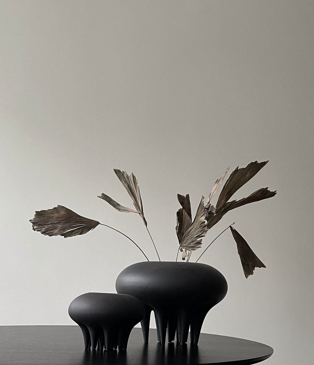 Medusa Vase, Mini by 101 Copenhagen in Coffee in a styled interior – In Dubai by WSPR