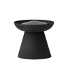 Meira Oil Lantern by Audo in black, 13.5 cm high, front view – In Dubai by WSPR