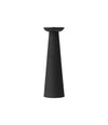 Meira Oil Lantern by Audo in black, 53 cm high, front view – In Dubai by WSPR