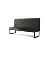 Menú Bench by Sancal in black leather with buttons – In Dubai by WSPR