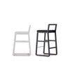 Midori Stool by Sancal two stools in white and black – In Dubai by WSPR