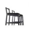 Midori Stool by Sancal three stools in black – In Dubai by WSPR