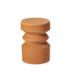 Mila side table by Miniforms in terracotta, Ø36 x 50 cm – In Dubai by WSPR